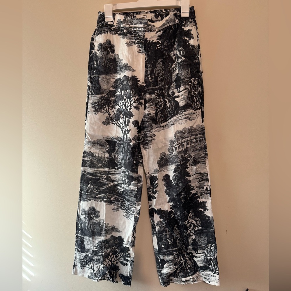 Cos French toile linen pants.  Never worn but tags off.  Excellent condition.
